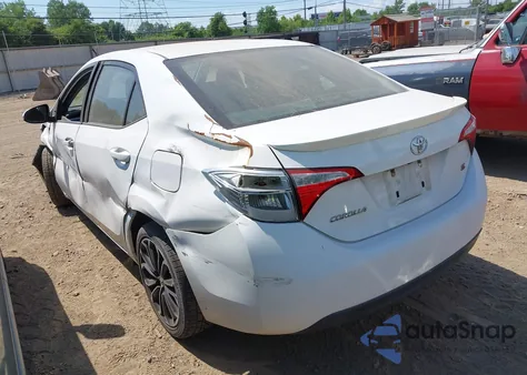 2014 Toyota Corolla S Plus из США, поврежденный, VIN 2T1BURHE0EC185133